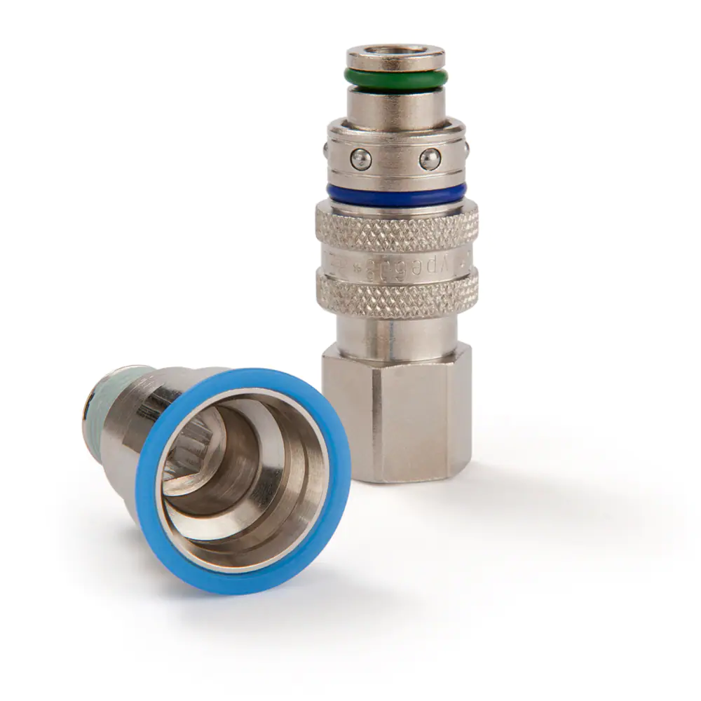 派克608/612系列快換接頭，符合法國標準結構